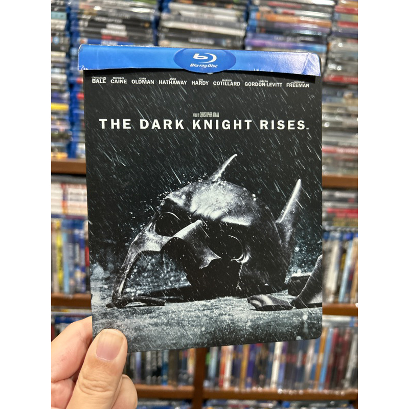 -Steelbook- Batman The Dark Knight Rises : Blu-ray แผ่นแท้ มีเสียงไทย บรรยายไทย
