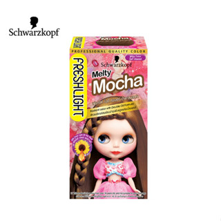 Schwarzkopf Freshlight Melty Mocha ครีมเปลี่ยนสีผม สีน้ำตาลมอคค่า Hair color