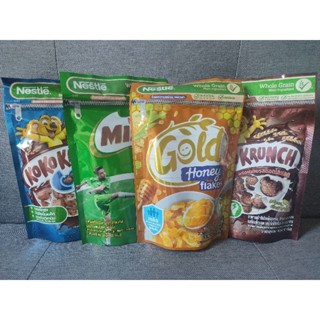 [Exp 10/23 , 11/23] Nestle Whole grain cereal เนสเล่ ซีเรียล อาหารเช้า KoKoKrunch, Milo, Honey flakes, Cookie