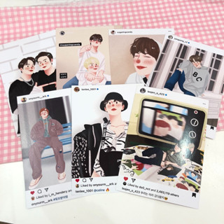 Postcard โปสการ์ด NCT WayV เอ็นซีที อซท โดยอง เตนล์ มาร์ค แจมิน จองอู ดงเหริน แจอู เจโน่ โน่มิน หยางหยาง by mommyjiminn