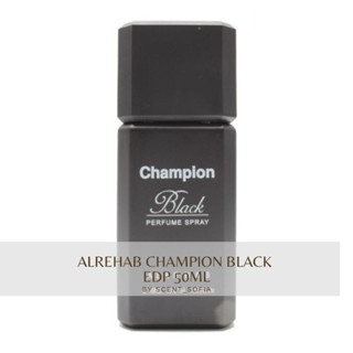 ALREHAB CHAMPION BLACK EDP SPRAY 50ML.