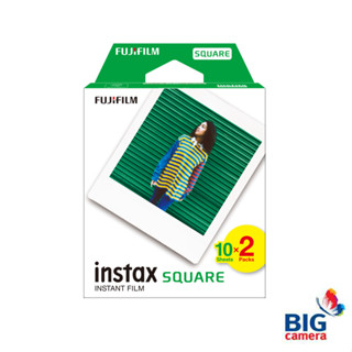 Fujifilm Instax Square Film 10x2 Instant Film [ฟิล์มขอบขาว 20 แผ่น] - ของแท้ FUJI TH