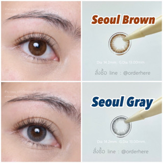 คอนแทคเลนส์ Protrendcolor รุ่น SEOUL (14.2mm)