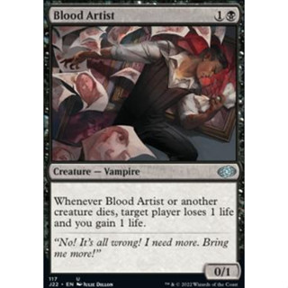 Blood Artist การ์ด Magic The Gathering ของแท้จากชุด Jumpstart 2022