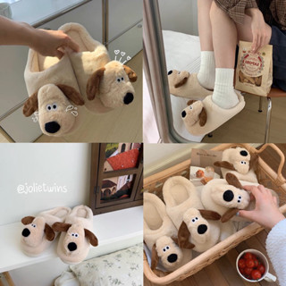 พร้อมส่ง🍑 รองเท้า Gromit รองเท้ากรอมิท Slipper สลิปเปอร์ขนนุ่ม