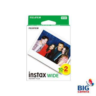 Fujifilm Instax WIDE Film 10*2 Instant Film [ฟิล์มขอบขาว 20 แผ่น] - ของแท้ FUJI TH