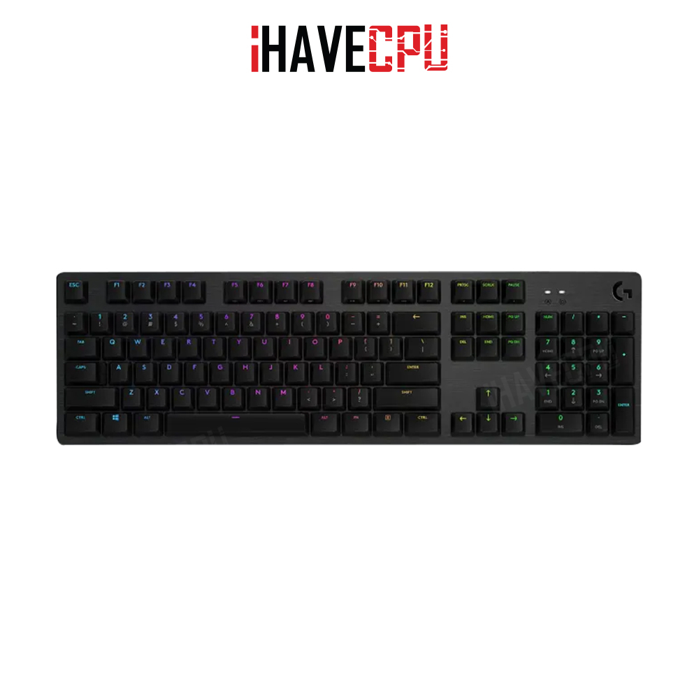 คีย์บอร์ด (keyboard) iHAVECPU LOGITECH G512 CARBON (GX BLUE [CLICKY] SWITCH) (RGB) (EN/TH)