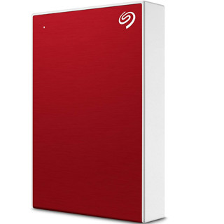 Seagate One Touch 5TB External HDD with Password Protection – Red for Windows and Mac