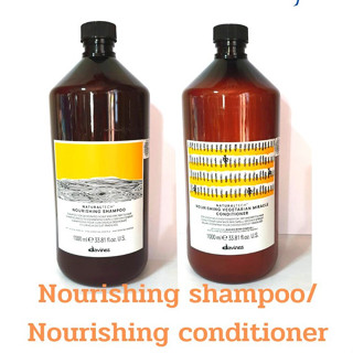 Davines nourishing shampoo/nourishing conditioner 1000 ml.