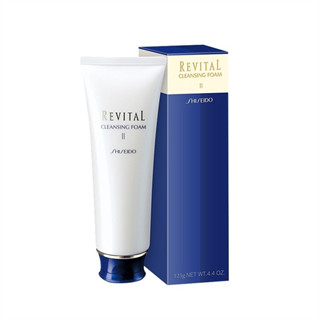 SALE!! 1,080 บาท โฟมล้างหน้า Shiseido ชิเซโด้ Revital Cleansing Foam II  125g พร้อมส่ง