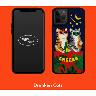 iPhone case เคสมือถือไอโฟน ลาย Drunken Cat