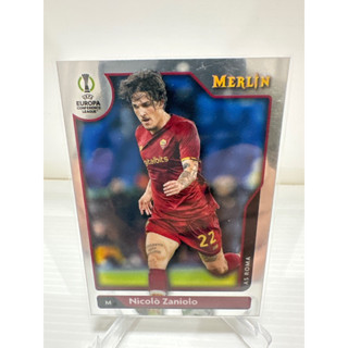 2021-22 Topps Merlin Chrome UEFA League Soccer Cards Roma