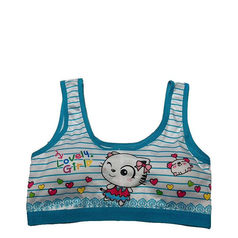 ชุดชั้นในเด็กอายุ ชุดชั้นในเด็กผู้หญิงบราฟองน้ำผ้านิ่มใส่สบาย 8-16 ปีรอบอก 20-34 นิ้ว sport bras NO.N815 - รูปที่ 7
