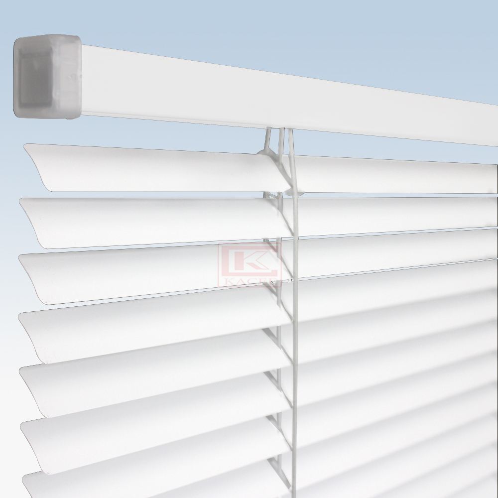 ตกแต่งบ้าน KACEE มู่ลี่ มู่ลี่อะลูมิเนียม มู่ลี่อลูมิเนียม ม่านอลูมิเนียม ม่านหน้าต่าง รุ่นแกนปรับ ใบขนาด 16 มม. สีขาว KC16/101 Super White หนา 0.18 มม. ส่งด่วน สั่งเลย