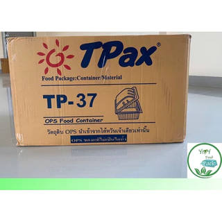 🔥TP-37 ,HTP-37ไม่ล็อค🔥,TP-37Aล็อคได้,HTP-37Lล็อค กล่องพลาสติกใส OPS สำหรับใส่อาหาร กล่องข้าว กล่องเบเกอรี่ Bakery 1 ลัง