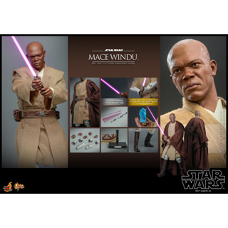 สินค้าพรีออเดอร์ Hot Toys MMS681 16 Star Wars Attack of the Clones™ - Mace Windu™