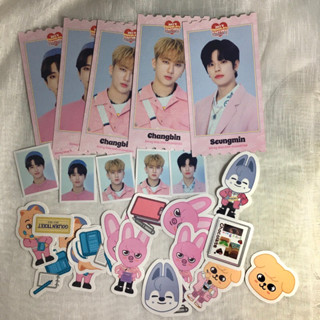 (พร้อมส่ง) การ์ด/สติ๊กเกอร์ Straykids