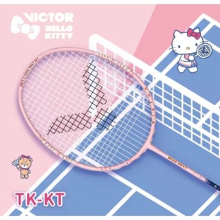 🆕️(Pre-order) ไม้แบด (TK-KT) VICTOR 🎀 HELLO KITTY สินค้ารับประกันของแท้ 💯%