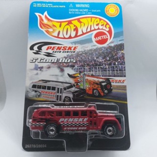 รถเหล็ก Hotwheels PENSKE S COOL BUS (ib013)