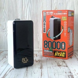 Remax RPP-291 Power Bank 80,000 mAh 20w+22.5W แบตสำรองขนาดใหญ่