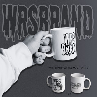 แก้วมัคเซรามิค แก้วกาแฟ Wrs Brand Coffee Mug - White 11 Oz.