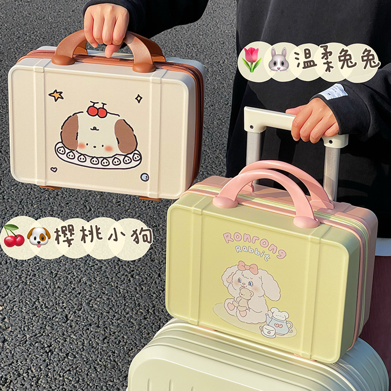 (พร้อมส่ง🌷) Ins Travel bag กระเป๋าเดินทางใบเล็ก กระเป๋าเดินทาง กระเป๋า