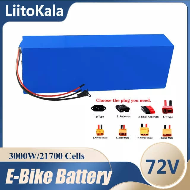 แบตลิเธี่ยมNMC46160+Smart Bms JK 36v-48v-60v-72v-27Ahแบตใหม่มือหนึ่งเอาใจสายโม