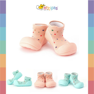 New Arrival 2023  รองเท้าหัดเดิน Attipas - รุ่น Pop สี : Pink,Blue