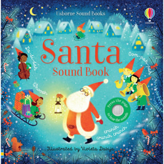 DKTODAY หนังสือ USBORNE SOUND BOOKS:SANTA SOUND BOOK  (AGE 3+) ** หนังสือมีเสียง**