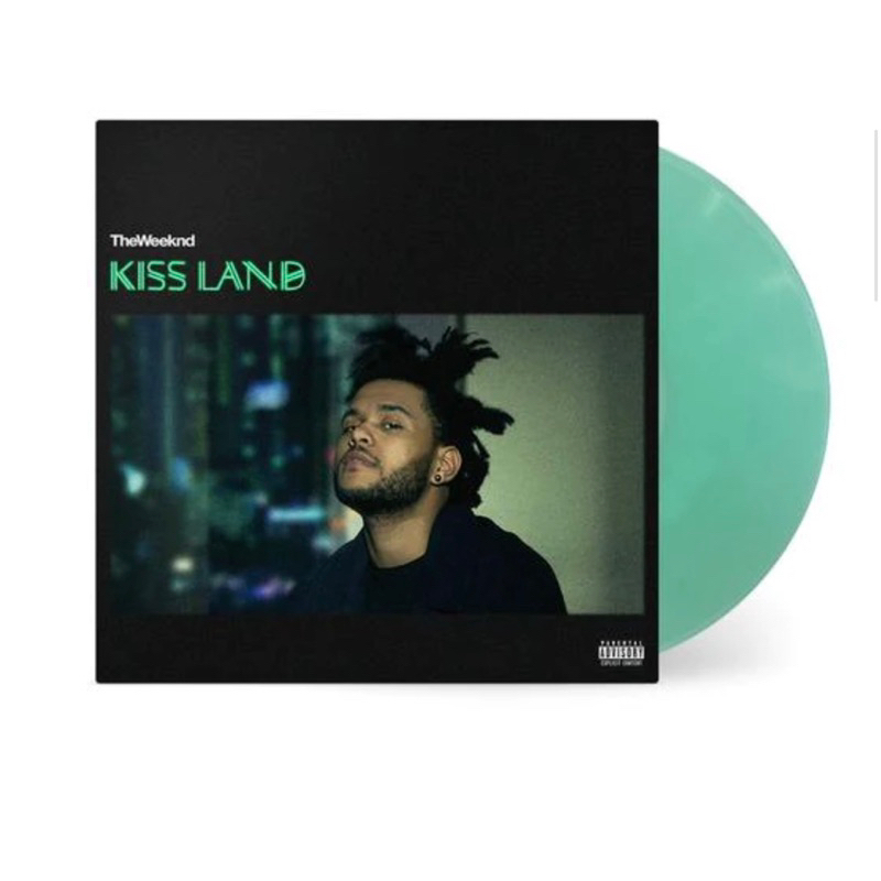 (พร้อมส่ง)The Weeknd ‎– Kiss Land - New 2 LP Record 2018 Republic XO Seaglass Colored Vinyl - R&amp;B / Hip Hop / Soul
