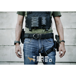 The King Cobra Belt เข็มขัดยุทธวิธีรุ่นอัพเกรดจาก TEAM TANGO หัวเข็มขัด COBRA แท้จาก AUSTRI-ALPIN ประเทศกออสเตรีย