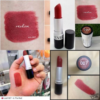 Revlon Lipstick 007 ลิปสติกเรฟลอน 007