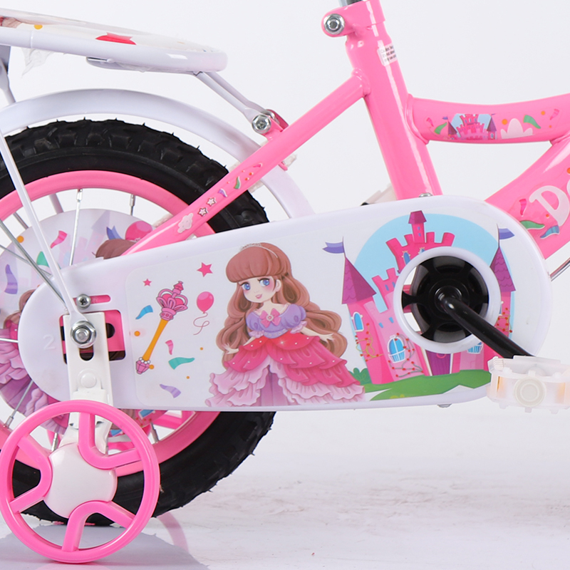 จักรยานเด็ก12''และ16”( P3 ) เหล็ก ยางเติมลม มีเบาะซ้อนท้าย แถม กระดิ่ง ตะกร้า ล้อข้าง