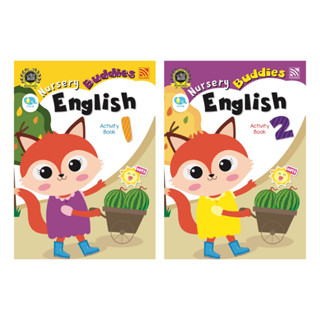 หนังสือแบบฝึกหัดเตรียมอนุบาล Nursery Buddies English Activity Book แบบเรียนเตรียมอนุบาล Pelangithai