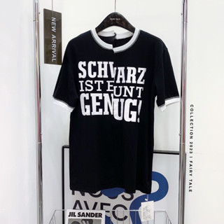 NEW: SCHVARZ tee เสื้อยืดงานนำเข้า 💯สกรีนลายตัดขอบ ผ้าดีมาก นิ่ม งานสวยเป๊ะสไตล์เกาหลี ใส่ได้ Everyday look