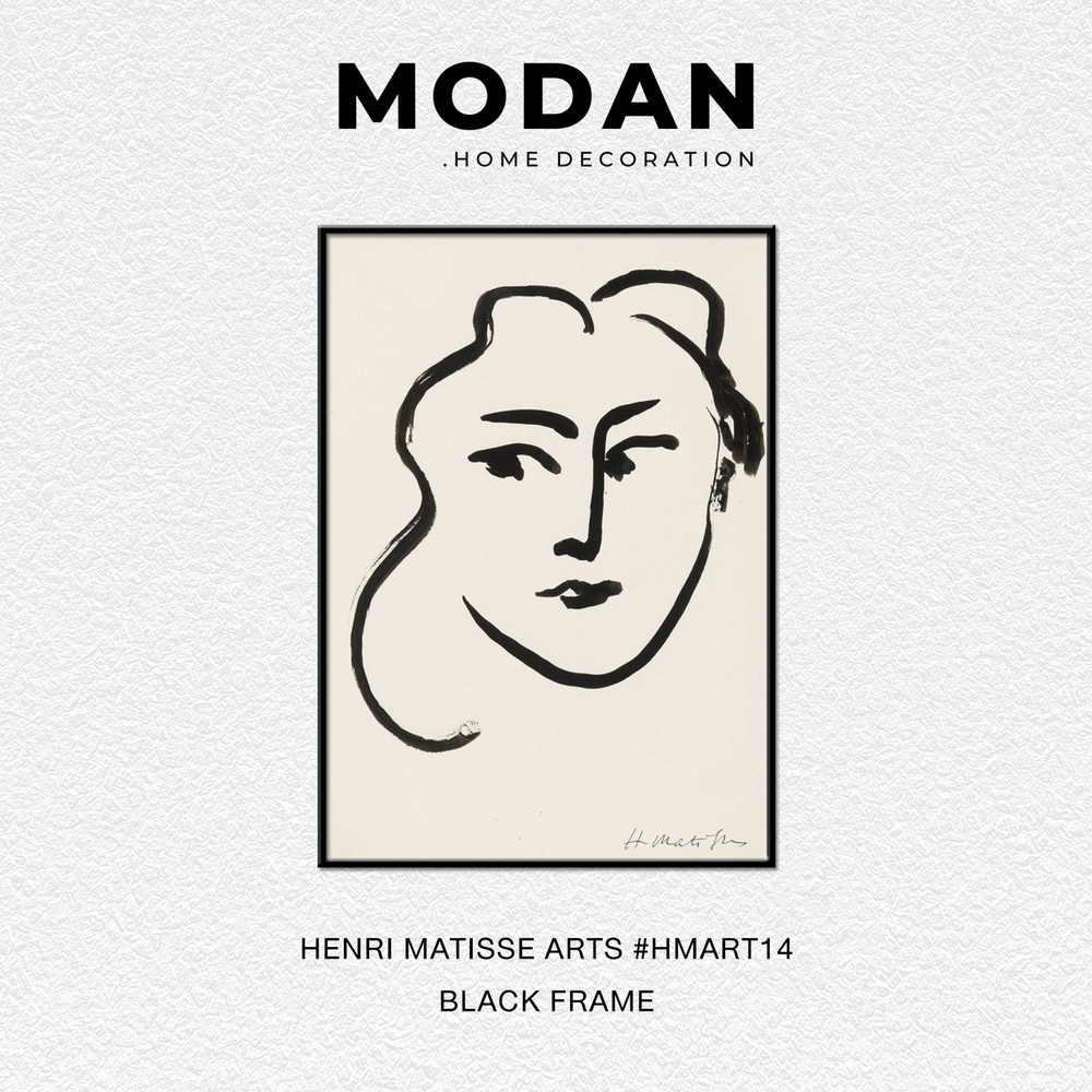 ⚡ พร้อมจำหน่าย ⚡ MODAN ภาพตกแต่งบ้านสไตล์โมเดิร์น HENRI MATISSE ART รหัส HMART14