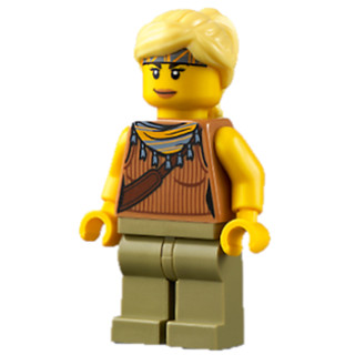 [ Minifigures ] มินิฟิก Lego - Jessica Sharpe : City Wildlife Rescue (cty1302) ราคา/ชิ้น