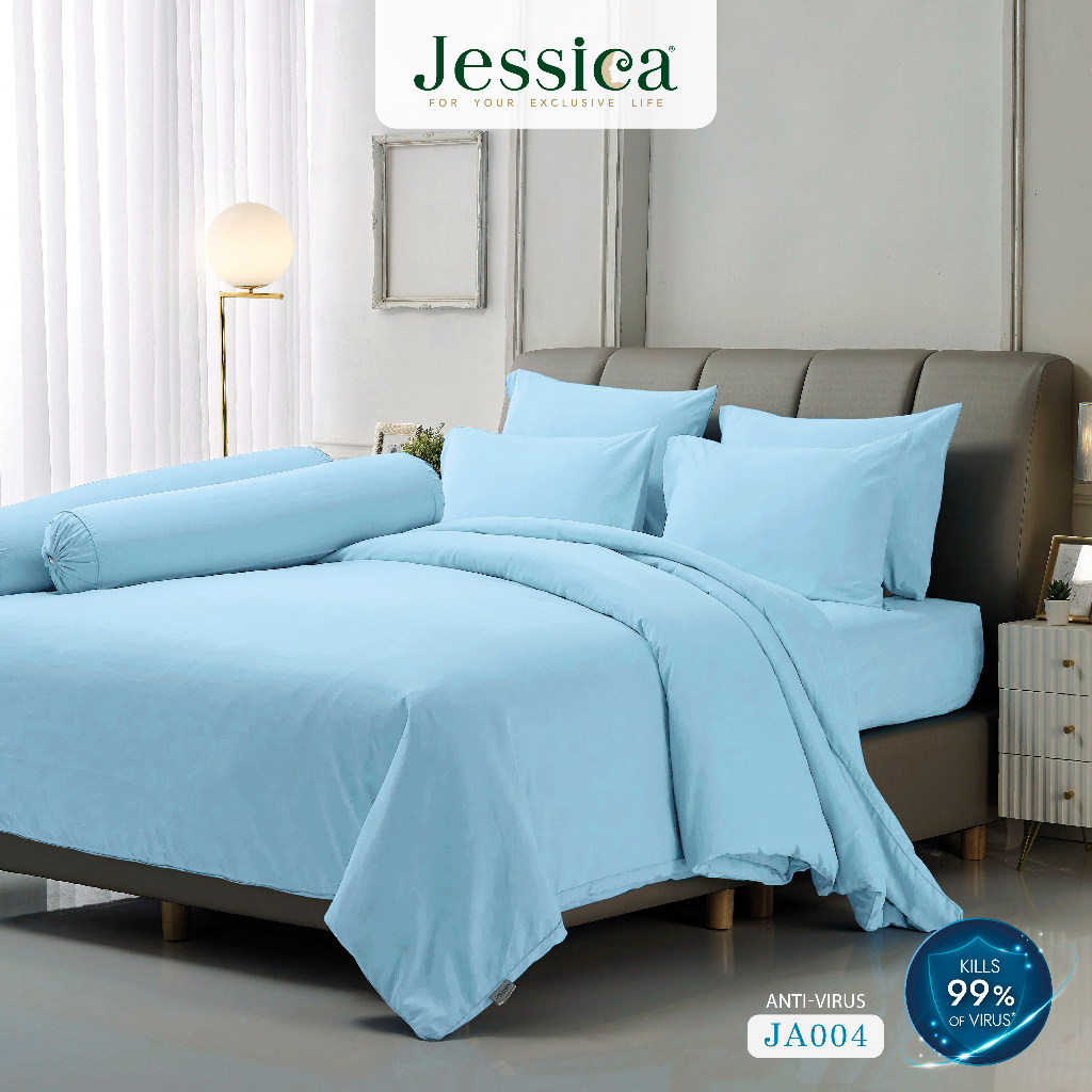 Jessica Anti-Virus JA004 ชุดเครื่องนอน ผ้าปูที่นอน ผ้าห่มนวม เจสสิก้า แอนตี้ไวรัสสามารถยับยั้งไวรัสได้อย่างมีประสิทธิภาพ