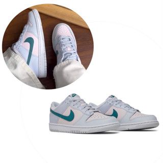 (พร้อมส่ง ของแท้ 100%) NIKE DUNK LOW  MINERAL TEAL (GS)