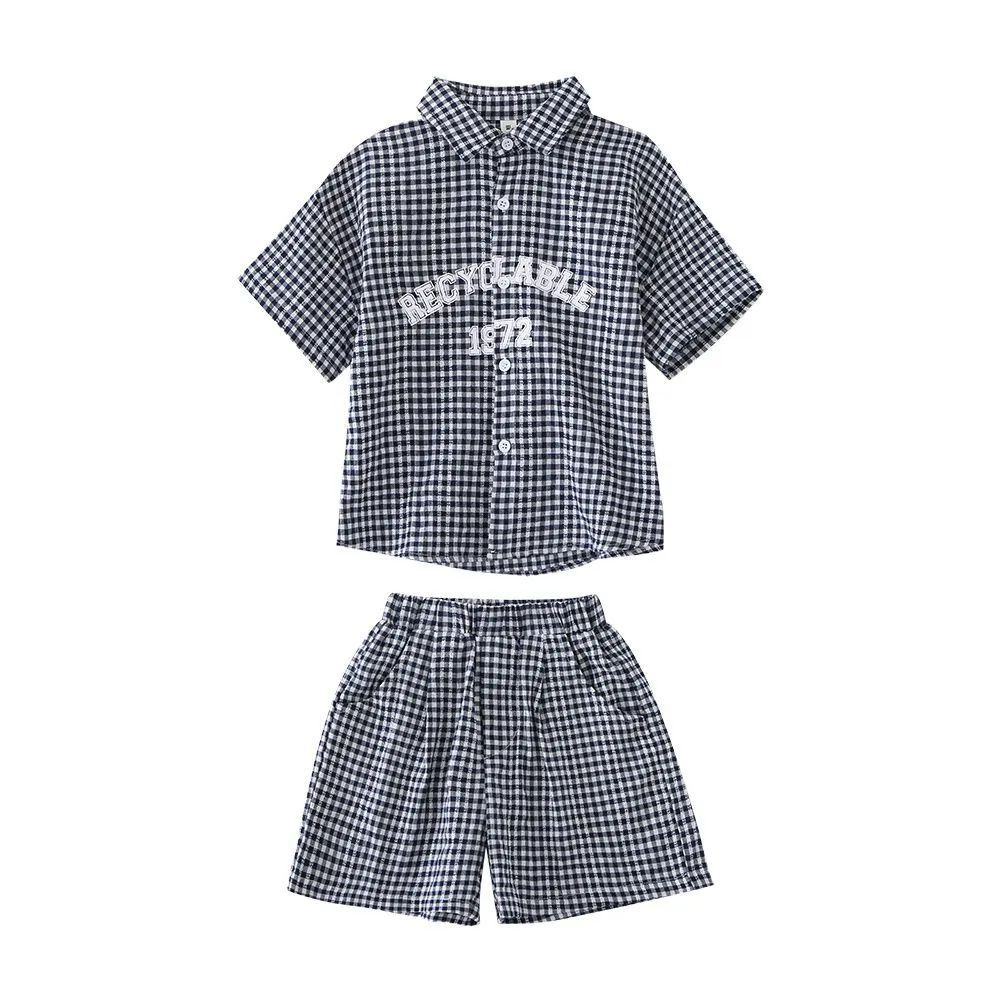 ชุดเซตลายสก๊อต เสื้อ+กางเกง สินค้าพร้อมส่งในไทย - รูปที่ 5