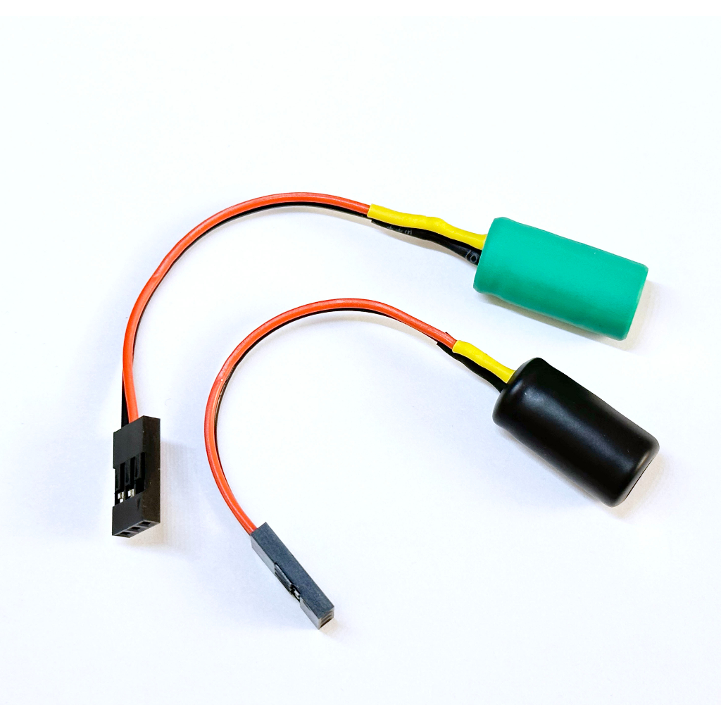 คาปาซิเตอร์ สำหรับรีซีฟ ลดอาการคลื่นวูบ คลื่นหลุด เซอร์โวสะดุด ของรถบังคับ Receiver Voltage Stabilizer Capacitor - รูปที่ 2