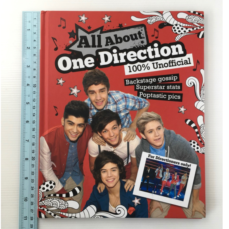 All About One Direction หนังสือภาษาอังกฤษปกแข็งมือสองสภาพดี