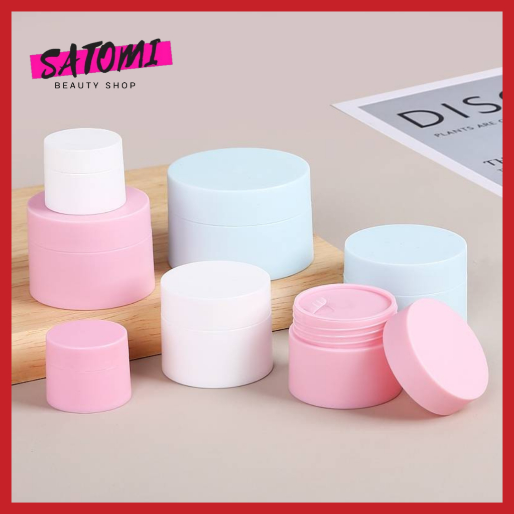กระปุกครีม กระปุกครีมเปล่า กระปุกเครื่องสำอาง กระปุกพลาสติก ตลับครีม - รูปที่ 6