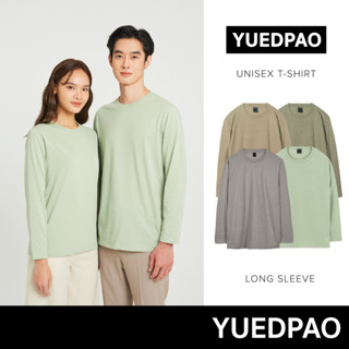 Yuedpao No.1 ผ้านุ่ม ไม่ย้วย ไม่หด ไม่ต้องรีด Ultrasoft Non-Iron เสื้อยืดเปล่า เสื้อยืดสีพื้น เสื้อยืดแขนยาว Set Forest