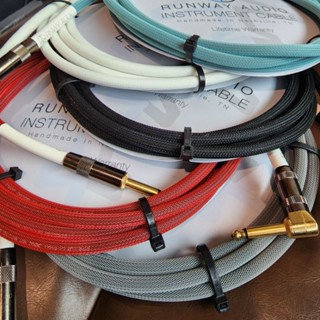 Runway Audio Cable สายแจ็กกีตาร์ Made in USA สายแจ๊ค