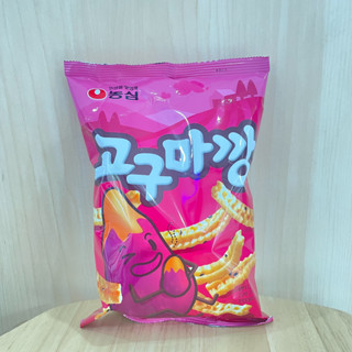 ขนมเกาหลี ขนมมันหวานอบกรอบ 농심 고구마깡 Nongshim Sweet Potato Snacks 83g