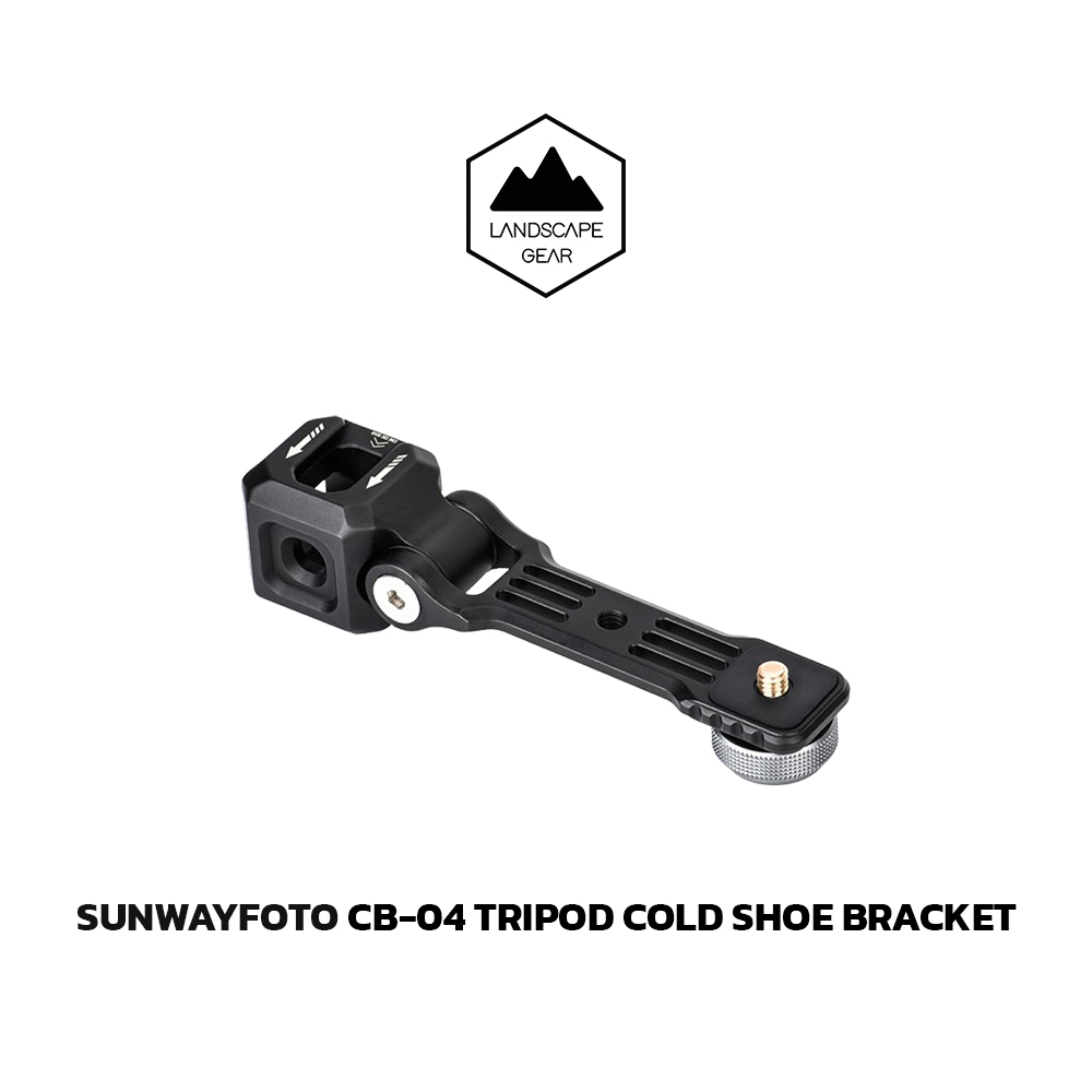 Sunwayfoto CB-04 Tripod Cold Shoe Bracket