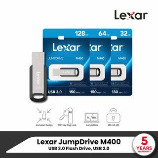 Lexar JumpDrive M400 USB 3.0 Flash Drive, USB 2.0 (ยูเอสบี แฟลชไดรฟ์)