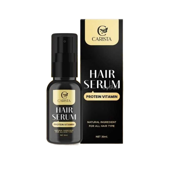 *(ดำ)เซรั่มผมนมแพะ คาริสต้า CARISTA HAIR SERUM