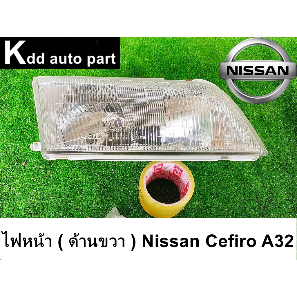 ไฟหน้า แท้ มือ 1 ( ด้านขวา ) Nissan Cefiro A32